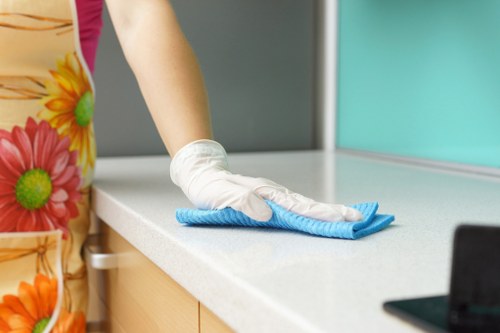 Professional sofa cleaning service for a fabric sofa in a Finchley home
