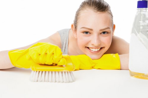 Local cleaners maintaining a Finchley retail or customer-facing business premises