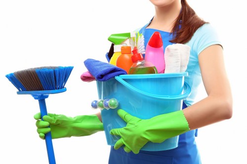 Detailed cleaning of a Finchley property before furniture arrives