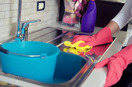 Detailed kitchen and bathroom cleaning for Airbnb in Finchley